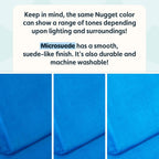 Nugget - The Original Play Couch for Kids - Modular Foam Children's Sofa for Playroom, Imagination, & Creative Open Ended Play - Washable & Convertible Playroom Furniture, Neptune