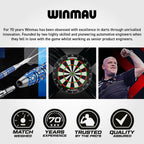 WINMAU Man Cave Complete Dartboard Cabinet Set