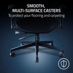 Razer Fujin Mesh Ergonomic Gaming Chair: Ultra-Durable & Breathable - 130 Degree Recline - Adjustable Lumbar Support - 3D Padded Armrests - Premium Frame - Sturdy Build