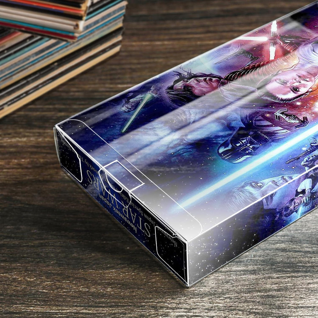 VHS Tapes Protector - Premium VHS Cassette Tape Storage & Protector, Durable VHS Protectors for Home & Kitchen Media Storage - (Ultimate 10 Packs)