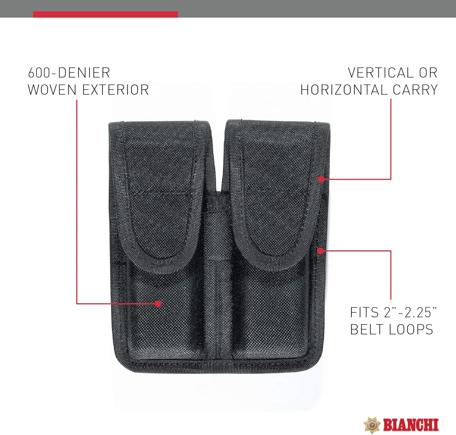 Bianchi Model 8002 Double Magazine Pouch
