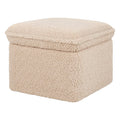 Babyletto Cali Storage Ottoman in Chai Shearling, Greenguard Gold Certified