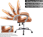 Gaming Chair for Adults, High Back Ergonomic Computer Gaming Chair with Headrest and Lumbar Support, Orange