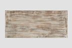 Jofran Global Archive Hand Carved Accent Chest Cabinet, 32', Weathered White