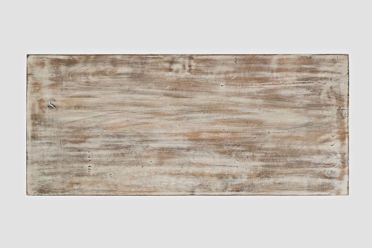 Jofran Global Archive Hand Carved Accent Chest Cabinet, 32', Weathered White