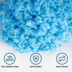 10 LBS Bean Bag Filler,Comfortable and Soft Bean Bag Chair Filler, Memory Foam Stuffing for Cooling Pillow,Beanbag，Dog Bed,Couch Stuffing Fill for Cushions，Arts, Crafts, and Sewing