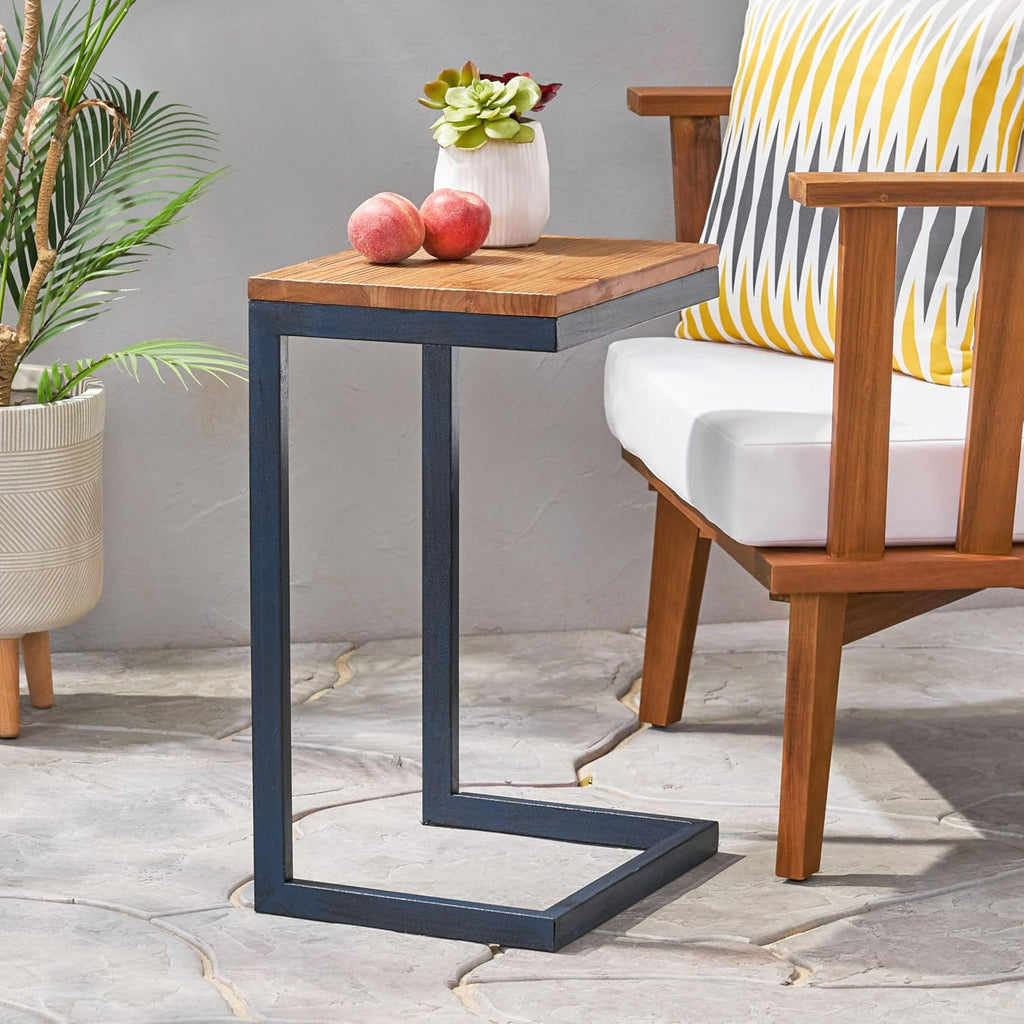 Medium Accent Table Compact Design Side Table with Easy Assembly and Durable Construction