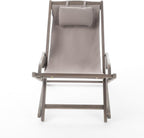 Beach Sling Chair Grey(Set of 2)