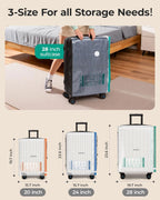 BAGSMART Travel Vacuum Bags with Rechargeable Electric Pump, 18PC Kit | Wireless Pump, Bonus Shoe, Laundry & Toiletry Bags, Reclaim 80% luggage space. Ideal for suitcase packing, travel & home.