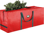 Heavy Duty Moving Bag 7.5 Ft - Christmas Tree Bag Red - Xmas Tree Storage Bag Holds 7.5 Ft Christmas Tree Storage For All Year Round Christmas Storage