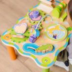 Melissa & Doug First Play Children’s Jungle Wooden Activity Table for Toddlers