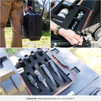 VAULTEK LifePod XR Series Weatherproof Safe Modular Interior Secure Rugged Portable Lockbox with Optional Biometric Scanner and Backlit Keypad