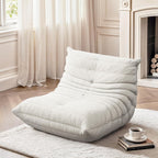 Bean Bag Chair for Adults, Fireside Togo Chair, BeanBag Chairs for Teens with High-Resilience Memory Foam, Non-Slip Base Compression Floor Lounge Sofa for Living Room, Bedroom