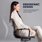 Yaheetech Faux Leather Office Reception Chair Without Wheels Mid Back Ergonomic Guest Chairs for Conference Reception Room Waiting Room, Set of 2 Black