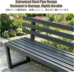 Garden Benches for Outdoors, Patio Benches for Outdoors, Accommodates 2–3 People; Weather-Resistant and Windproof; Suitable for Parks, Courtyards, and Porches.(Pink,100 * 40 * 80CM)