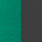 Flash Furniture Silas 34.5" Square Folding Card Table with Green Felt Playing Surface and Cup Holders, Portable Folding Game Table for 4 Players, Black/Green