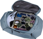 Thule RoundTrip 80L Duffel - Storage compartments to Organize and Protect Gear - Boot Bag for ski and Snowboard Travel - Soft Pocket for Goggles and Helmet - Dry Bag Included