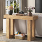 LIVEHOM Console Table for Entryway, Wood Sofa Table Behind the Couch, Narrow Entry Table Foyer Hallway Table for Living Room, Accent Table (39")
