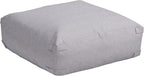 Zuo Luanda Outdoor Collection Ottoman Gray