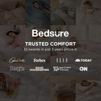 Bedsure White Duvet Cover Queen Size - 3 Pieces Prewashed Cotton-Like Polyester Extra Soft Bedding Set, Includes 1 Duvet Cover 90x90 Inches with Zipper Closure & 2 Pillow Shams, Comforter Not Included