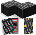 Ding Defend 4x6 Black Trading Card Shipping Protector 110 Pack - Sports Card Protectors Hard Plastic w/Rounded Corners, Hobby Shipping Shield for Graded Cards, Slabs, Top Loaders