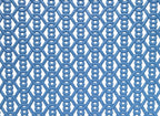 Whitmor Resin Form Tote Link Stitch, Small, DARK BLUE，4 Pack