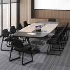 Tangkula Waiting Room Guest Chair Set of 6, Upholstered Conference Chair with Armrest & Ergonomic Backrest, Metal Frame Reception Meeting Room Chair, Home Office Office Lobby Executive Chair
