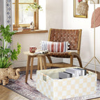 Storage Bin for Shelves Rectangle Closet Baskets Foldable Box with Handles, Gray Storage Bins, Storage Boxes for Home Office Car Dormroom