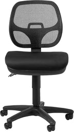Office Star ProGrid Breathable Back Adjustable and Ergonomic Office Task Chair with Built-in Lumbar Support, Coal FreeFlex Fabric