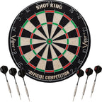 Viper by GLD Products Stadium Cabinet & Shot King Sisal/Bristle Dartboard Play-Ready Bundle
