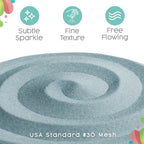 Capri Blue Unity Sand, 1 LB (16 oz), Colored Sand for Weddings, Vase Filler, Home Décor, Craft Sand, Aquarium Sand, and More