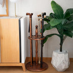 Asterom Cane Stand - Handmade, Wooden - Display Cane Stand Holder for Walking Sticks & Umbrellas