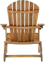 Christopher Knight Home Hanlee Folding Wood Adirondack Chair, Natural Stained Twin