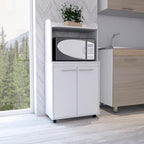24.84" D*14.19W*49.23" H Freestanding Kitchen Pantry with Shelf, 3 Shelves, Double Door, Rectangular Storage Cabinet, Modern Minimalist, for Living Room, Dining Room, White