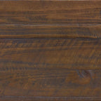 Alaterre Furniture Lawas Solid Wood Console Table - 56 Inch Modern Farmhouse Entryway Table - Easy Assembly Living Room Furniture for Behind The Couch, Entryway, or Hallway (Brown)