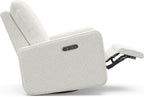 Graco Teddi Power Recliner Swivel Glider, Electronic Power Recline, Oeko-TEX 100 Certified, USB-A & USB-C Charger, Premium Cushioning & Comfort – (Ivory Boucle)
