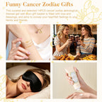 14PCS Cancer Birthday Gifts for Women, Cancer Zodiac Gifts for Women Baskets, Get Well Gifts for Best Friend Sister, Can Astrological 16 oz Glass Cups Candle with Zodiac Gift Set Box