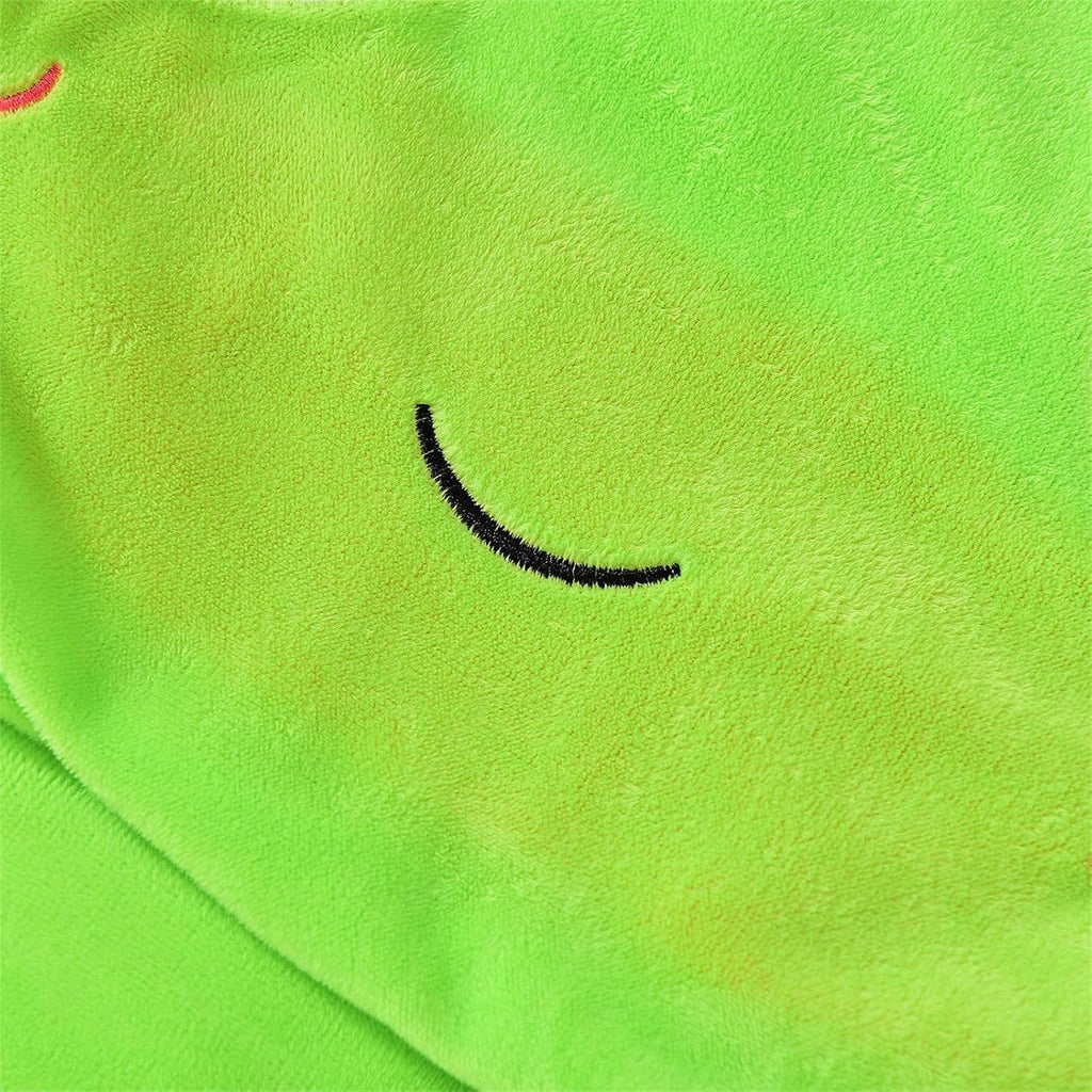 Plush Foldable Kids Sofa Cover,Cute Cartoon 2 in 1 Kids Sofa Cover Backrest Flip Open Sofa Bed Cover for Living Room Bedroom(Without Liner Filler)(D)