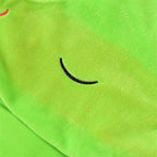 Plush Foldable Kids Sofa Cover,Cute Cartoon 2 in 1 Kids Sofa Cover Backrest Flip Open Sofa Bed Cover for Living Room Bedroom(Without Liner Filler)(D)