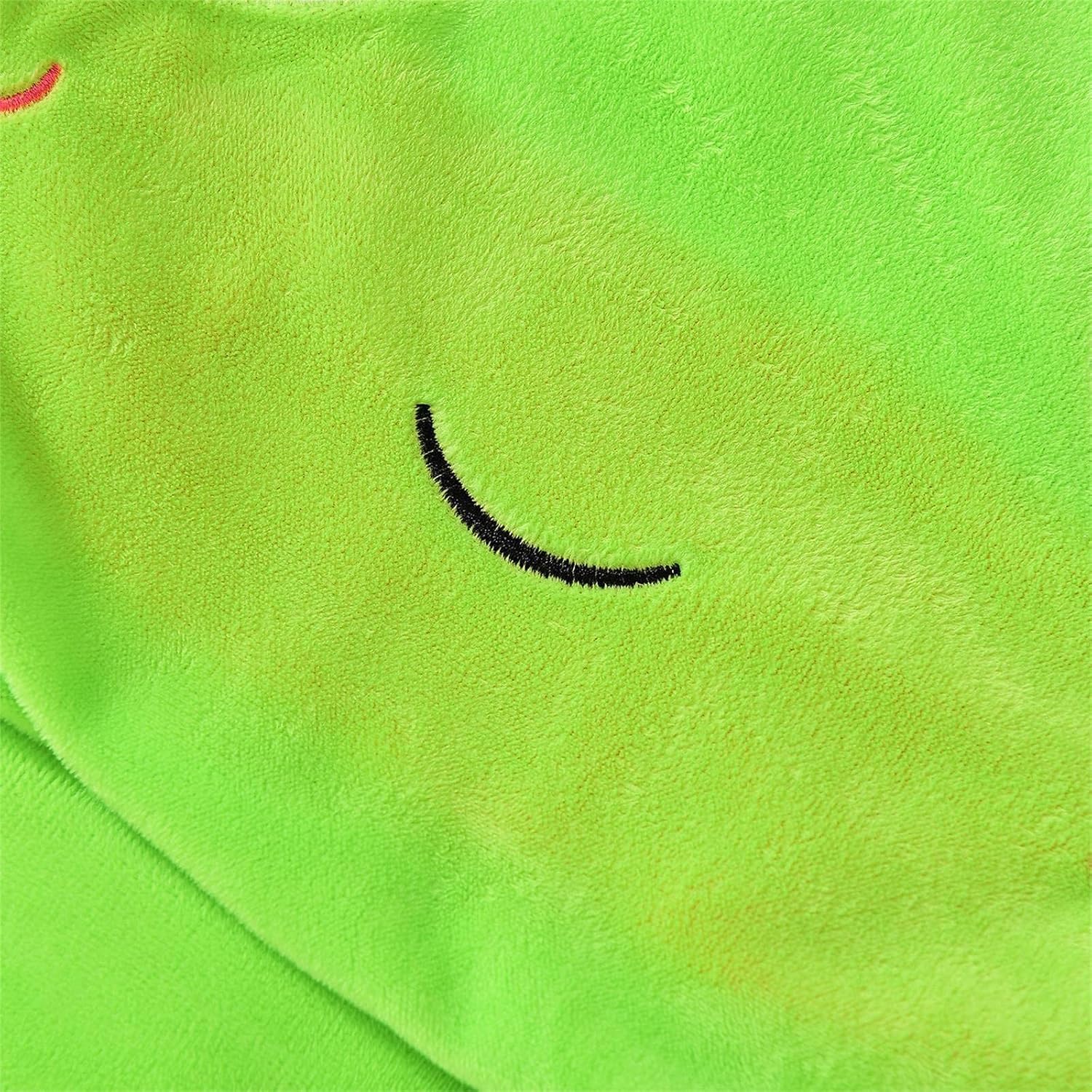 Plush Foldable Kids Sofa Cover,Cute Cartoon 2 in 1 Kids Sofa Cover Backrest Flip Open Sofa Bed Cover for Living Room Bedroom(Without Liner Filler)(D)