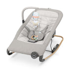 Ingenuity Keep Inmotion Automatic Baby Rocker Seat, with Remote Control for Vibration, Music & Volume Control, Premium Materials, 0-6M - Soulful Skies