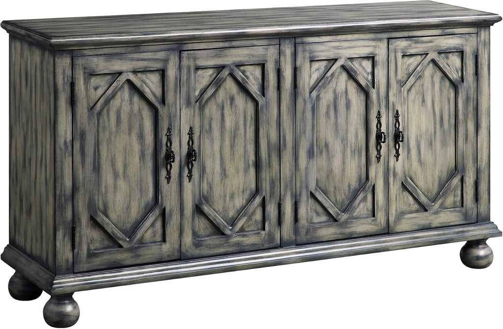 Rustic Console Cabinet witn Drawers, Storage Pantry Sideboard Locker for Living Room Hallway,for Kitchen Home