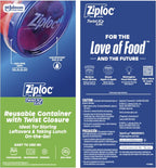 Ziploc Twist 'n Loc Food Storage Meal Prep Containers Variety Pack, 9 Count
