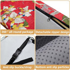 Bench Cushion Indoor/Outdoor Furniture Replacement Cushions 60/80/100/120/150/180cm -Long Seat Cushion Non-Slip for Bay Windows, Garden Patio, Long Chairs, Swings & Porch(Color5,90x50x5cm)