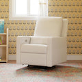 Babyletto Sigi Electronic Power Recliner and Glider with USB Port in Performance Cream Eco-Weave, Water Repellent & Stain Resistant, Greenguard Gold and CertiPUR-US Certified