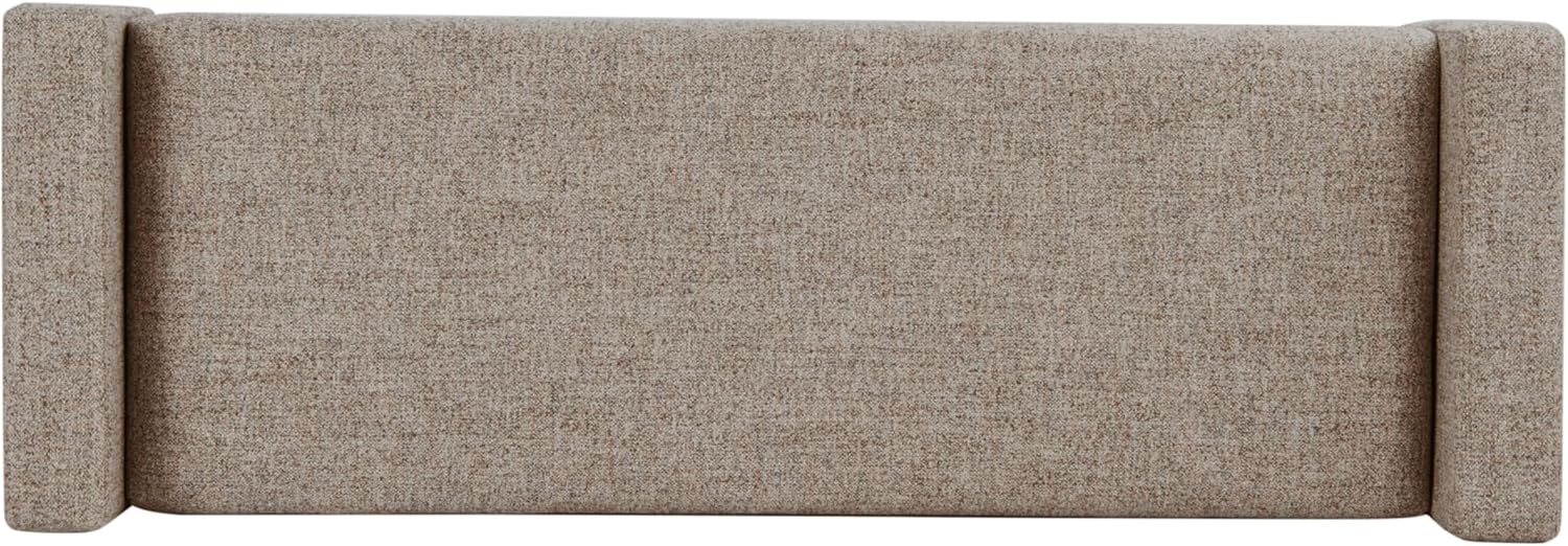 HomePop Fulton 48" Storage Bench - Midtone Gray Fabric
