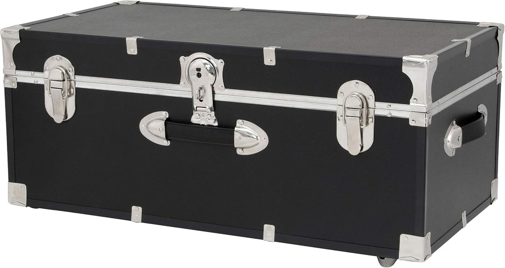 Seward Explorer 30" Trunk with Wheels & Lock, Black