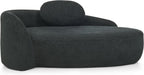 Full Foam Chaise Lounge Chair Indoor, Boucle Upholstered Boneless Chaise Lounge Sofa Bed, Right Facing Leisure Cloud Recliner Couches Sleeper Daybed for Living Room