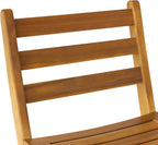 Christopher Knight Home Tundra Outdoor Foldable Wood Barstool Set, 2-Pcs Set, Natural