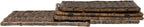 happimess HPM9004A Michael Wicker Storage Trunk Collapsible for flat storage, Rattan-Sarang Buaya, Coastal for Office, Dorm Room, Bedroom, Dining Room, 35", Brown